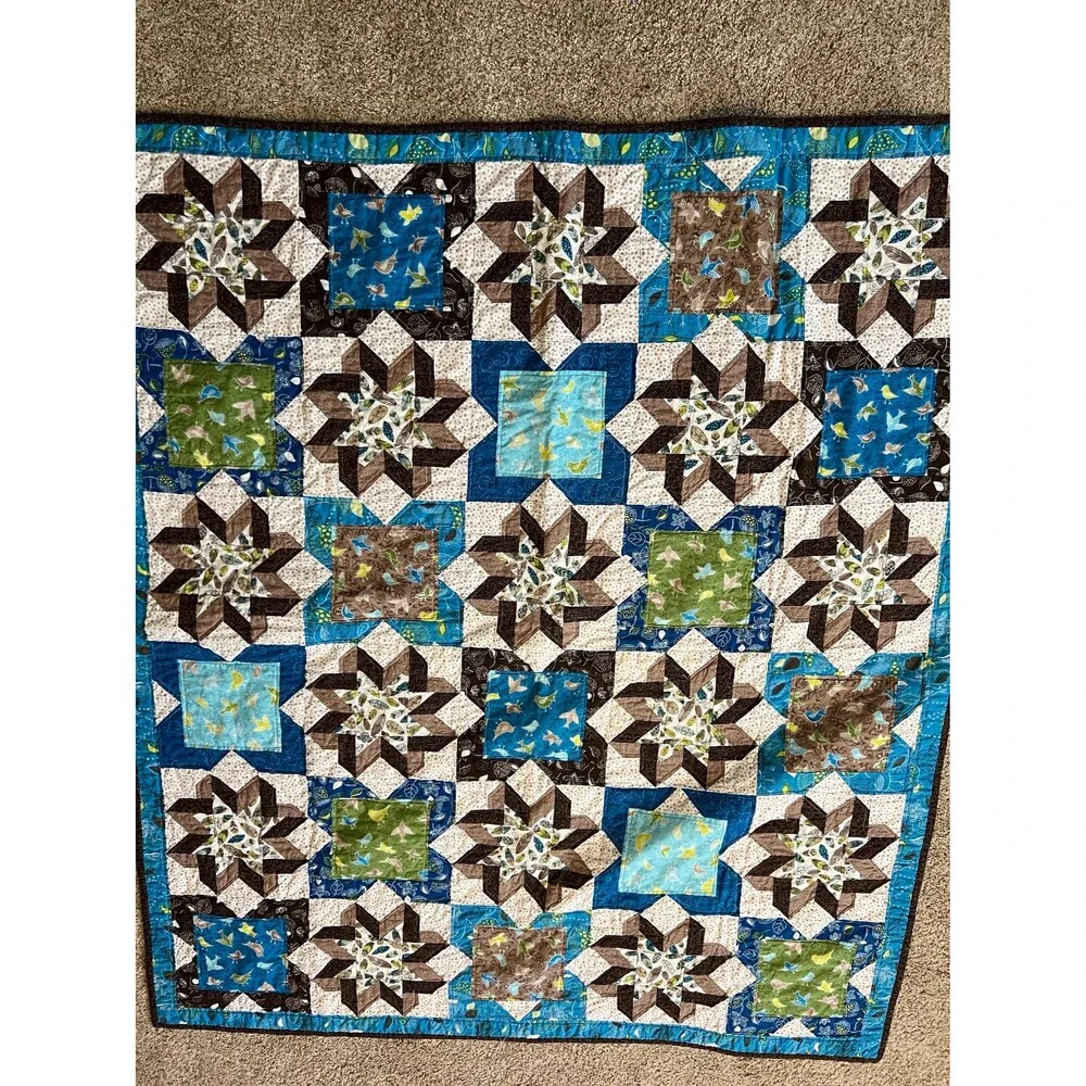 Birds of a Feather Lap Quilt